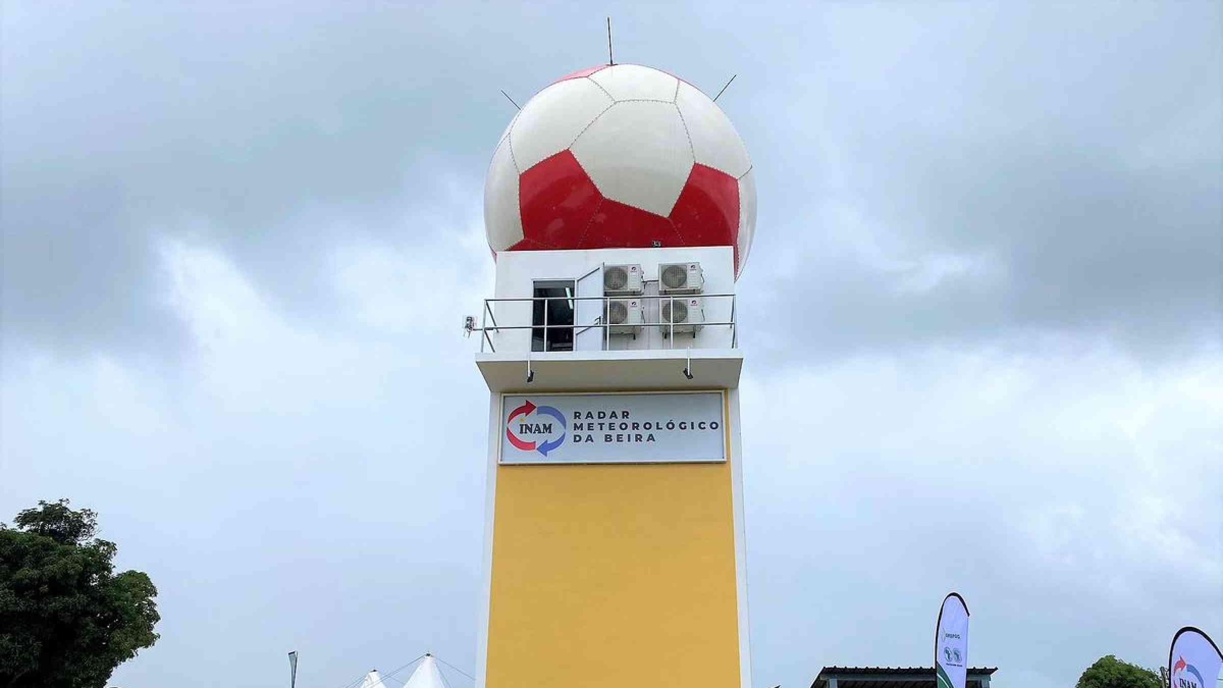 New meteorological radar inaugurated in Beira by Mozambican President Filipe Nyusi with support from WMO and AfDB